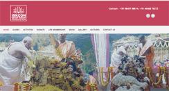 Desktop Screenshot of iskconvizag.org